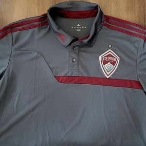 Adidas Colorado Rapids Polo Shirt, Men's XL